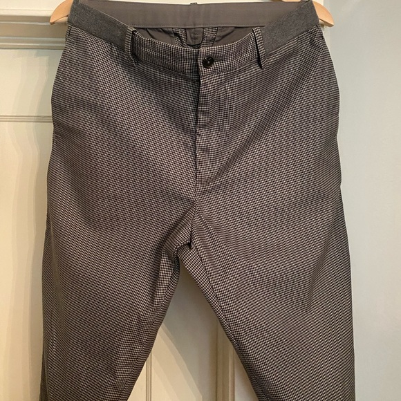 Slim Uniqlo Houndstooth Pants 